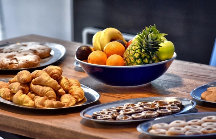 Skiathos hotel Korali breakfast